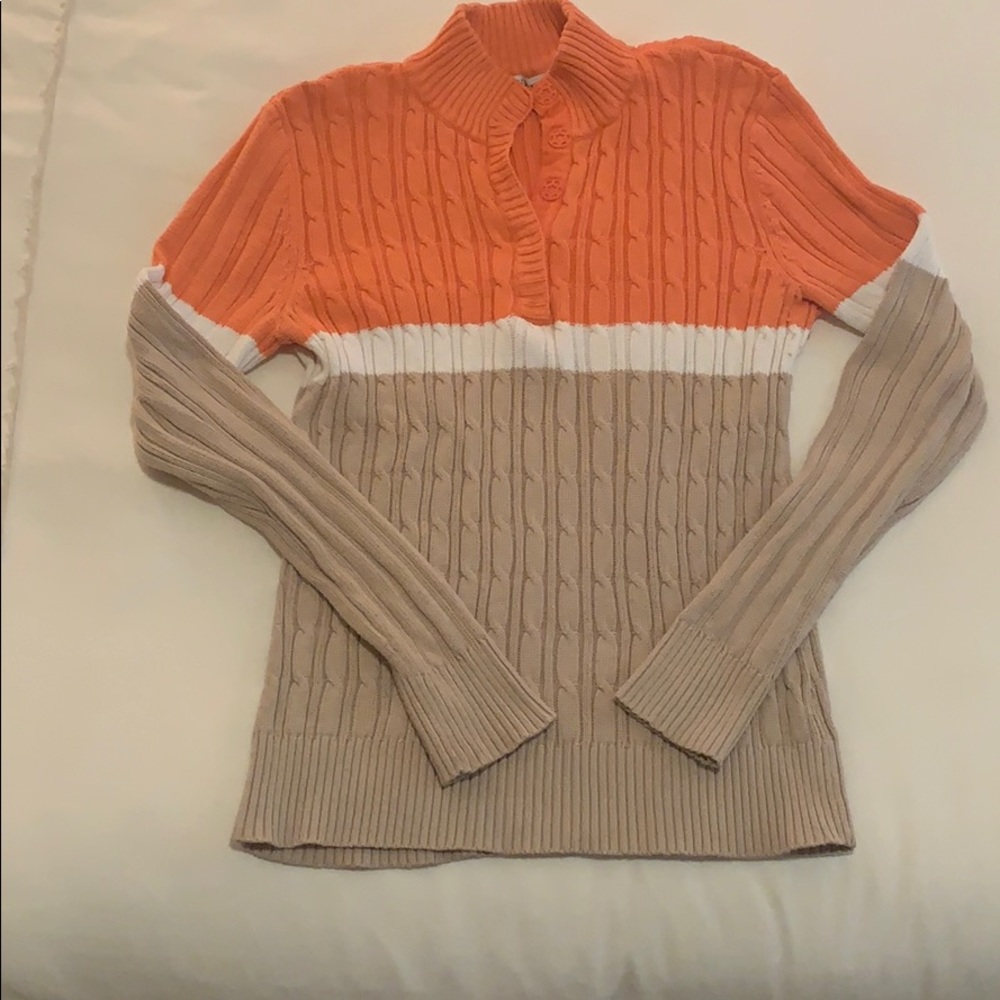 Liz &Co long sleeve sweater. Size L
